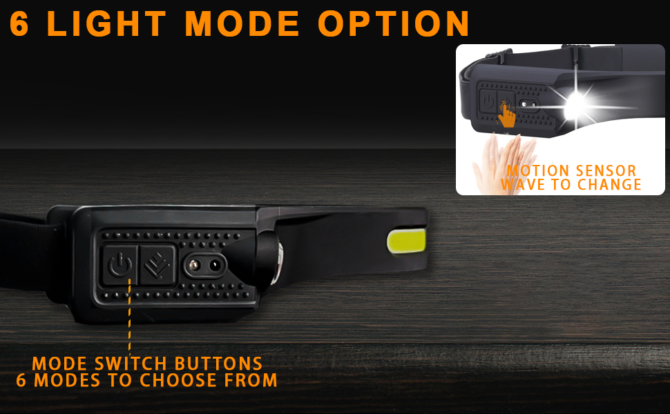 Head Torch Rechargeable