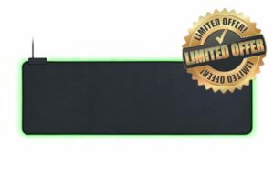 Razer Goliathus Extended Chroma - Soft Extended Gaming Mouse Mat Chroma RGB Lighting (Cable Holder