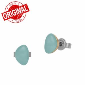 Skagen Women's Sofie Sea Glass Mint Green Organic-Shaped Stud Earrings
