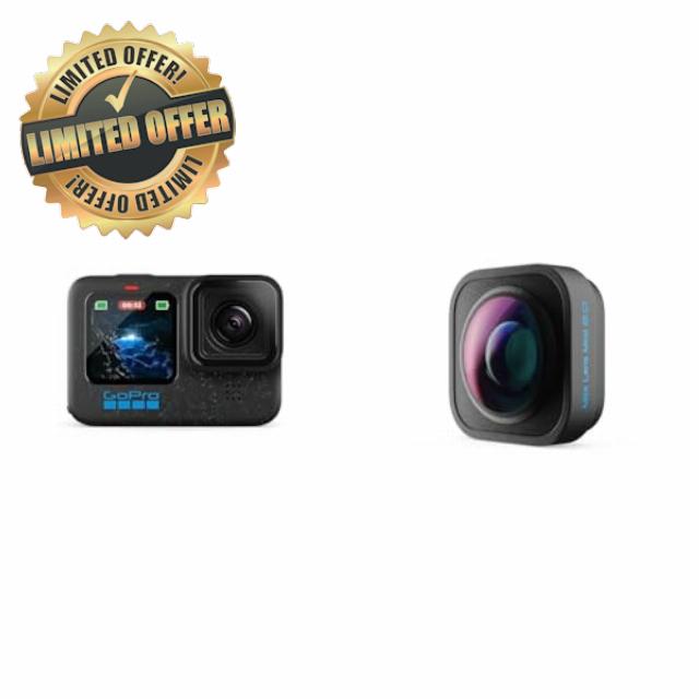 GoPro Hero 12 + Max Lens Mod 2.