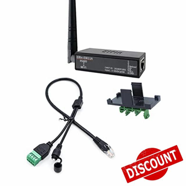 RUANI Serial Port RS485 to WiFi Device Server Module Converter -EW11A-0 Modbus Protocol Data Transfer Via WiFi