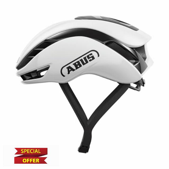 ABUS GameChanger 2.0 Racing Bicycle Helmet - High-performance Aero Road Bike Helmet with Optimised Aerodynamics and Ventilation for Men and Women - Size L