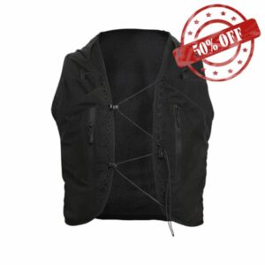 Perfeclan Hydration Vest Backpack Water Vest Multi Pockets Adjustable Outdoor Sports Bag Running Vest for Jogging Cycling Motorcycling