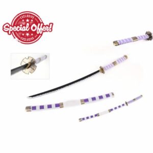 Cosplay Prop Replica One Piece Luffy Nidai Kitetsu V.2 Wooden Bamboo Sword