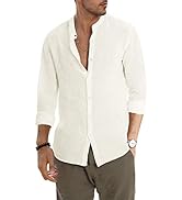 Jolicloth Men's Regular-Fit Long Sleeve Shirt Cotton Smart Casual Business Button Down Oxford Shirts