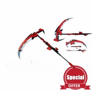 Cosplay Prop Replica RWBY Ruby Crescent Rose Scythe PU Foam Resi