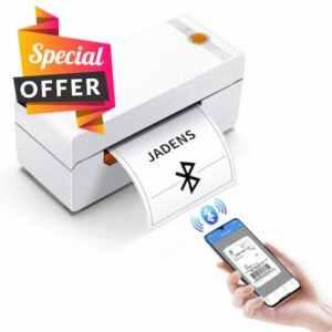 JADENS Bluetooth Thermal Label Printer