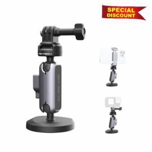 PGYTECH CapLock Magnetic Camera Mount Compatible for DJI OSMO Action4/3/2
