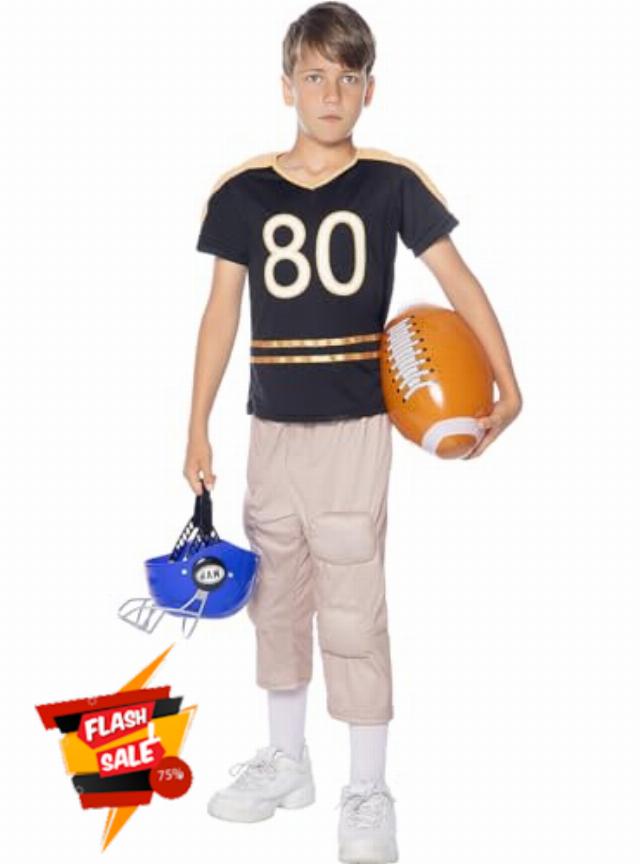 Funidelia | American Football Muscle Costumes for boy Rugby