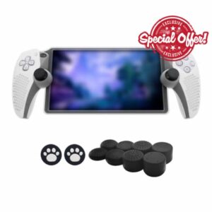 MOJOXR PS Portal Silicone Cover and Stick Caps Compatible with PlayStation Portal Remote Player