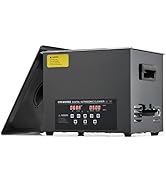 CREWORKS 3L Digital Ultrasonic Cleaner Machine with Degas and Gentle Mode, 120W Ultrasonic Cleani...