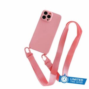 MdybF iphone 14 pro max case Crossbody Strap Lanyard Cord Phone Case For Iphone 15 14 13 12 Mini 11 Pro Silicone Soft Tpu Cover-For Iphone 14 Pro-A