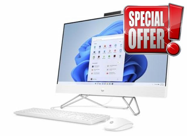 HP 24-cb1000na 23.8-Inch Full HD All-in-One Desktop PC (Intel Core i3-1215U