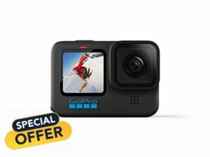 GoPro HERO10 Black - Waterproof Action Camera with Front LCD and Touch Rear Screens