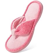 Wishcotton Women's Comfy Fuzzy Felt Memory Foam Slippers, Ladies' Closed Back House Shoes with No...