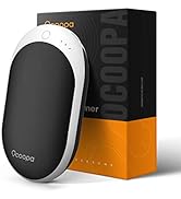 OCOOPA IP45 Waterproof Hand Warmers Rechargeable, 10000mAh Handwarmer with PD & QC 3.0 Hands Heat...