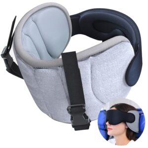 Neck Pillow for Sleeping Travel with Eye Mask