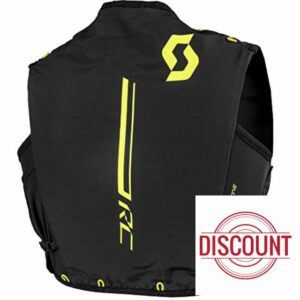 Scott Trail RC Ultimate TR 5 Pack Black Backpack Size L-XL - Colour Black - Yellow