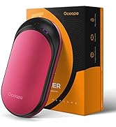 OCOOPA Hand Warmers Rechargeable, Single/Double side Heating, 1 Pack 5200mAh Electric Portable Po...