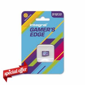 Integral 512GB Gamer's Edge Micro SD Card The Valve Steam Deck And Nintendo Switch