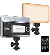 VILTROX 18W LED Video Light on Camera Light with App Control 2800K-6800K CRI95+ 198 LED Beads Col...