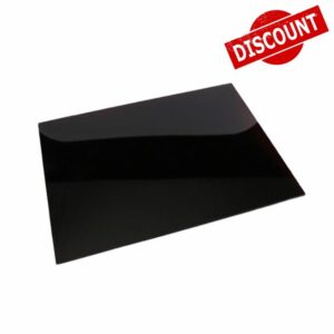 Deenz 60X52Cm Black Universal Hob Cover Plate Tempered Glass Worktop Saver Dishwasher Safe 5Mm All Types Of Cookers (Hob Cover)