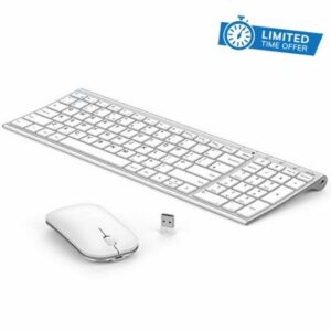 Rechargeabe Wireless Keyboard Mouse