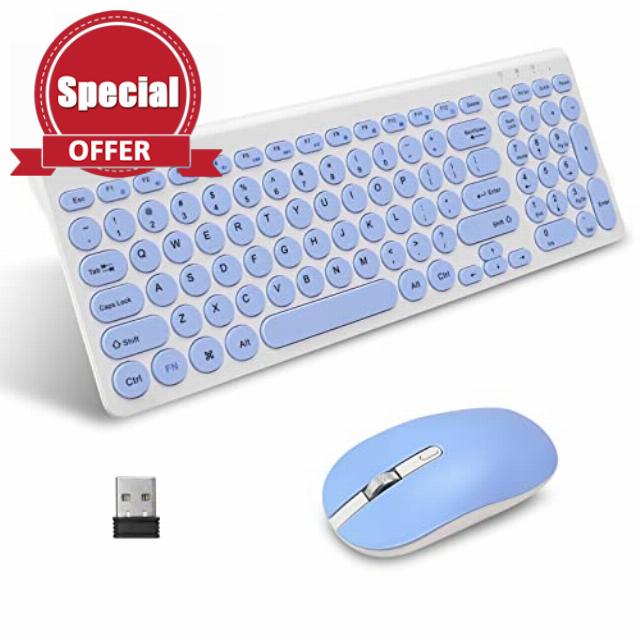 LeadsaiL KF29 Wireless Keyboard and Mouse Set