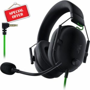 Razer BlackShark V2 X - Multi-Platform Wired Esports Headset (Triforce 50 mm Drivers