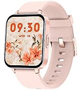 RUIMEN Smart Watch,1.69 Inch Full Touchscreen Smart Watch for Women Men,Waterproof IP68 Fitness W...