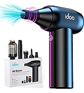 iDOO 2000w Electric Heater, Portable PTC Heating with ECO Mode, 24H Timer, Thermostat, 70° Oscill...