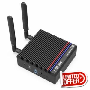 MINIX Z100 (256GB) Fanless Mini PC