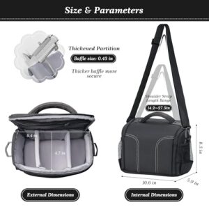 Camera Case Waterproof Shockproof Shoulder Bag