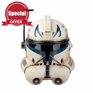 Captain Rex Helmet Updated Clone Trooper Captain Rex Cosplay Costume Mask for Men Halloween Accessories Collection Merchandise