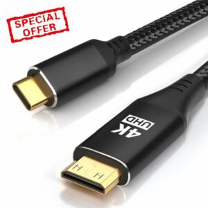 USB C to Mini HDMI Cable 6FT