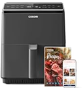 COSORI Dual Zone Air Fryer, 8.5L XL Capacity, 2 Non-Stick Drawers with Visual Window, 6-In-1 Cook...