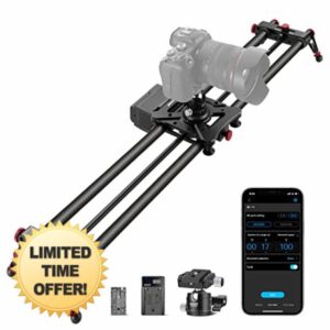 NEEWER 31.5"/80cm Motorized Camera Slider