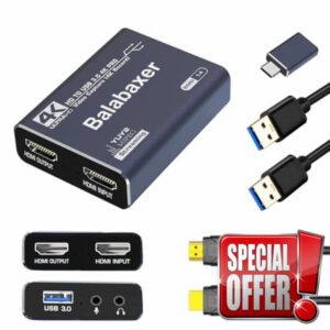 Balabaxer 4K audio video capture card