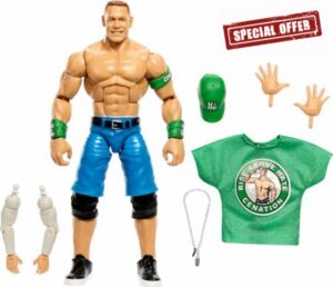 WWE Elite Action Figure WrestleMania with Accessory and Nicholas Build-A-Figure Parts