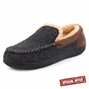 RockDove Men's Hearthfire Memory Foam Moc Slippe