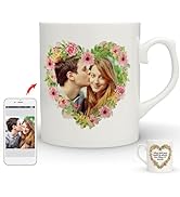 Personalised Bone China Porcelain Mug with Your Picture and Your Message, we can remove the backg...