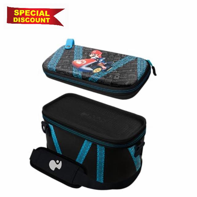 PDP Overnight Case GLOW Mario Kart Drift Nintendo Switch