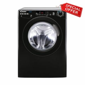 Candy CS148TWBB4/1-80 8kg Freestanding Washing Machine with 1400 rpm - Black - B Rated            [Energy Class B]