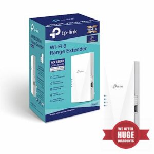 TP-Link AX1800 Dual Band Wi-Fi 6 Range Extender