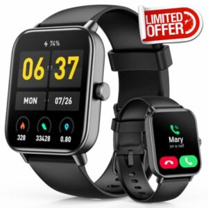 Smart Watch for Men Answer/Make call & Alexa Built-in