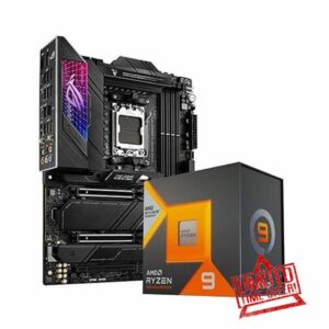 NGTEK AMD Ryzen 9 7950X3D Desktop Processor Bundle With ASUS ROG Strix X670E-E Gaming WiFi 6E