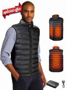 Loowoko Heated gilet for Men