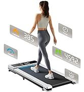 LONTEK 2 in 1 Walking Pad X512, Under Desk Treadmill XP1, Walking Treadmills for Home Office with...