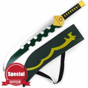 Cosplay Prop Replica Seven Deadly Sins Lostvayne Meliodas Wood Bamboo Sword