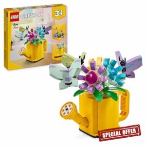 LEGO Creator 3in1 Flowers in Watering Can Toy to Welly Boot to 2 Birds on a Perch